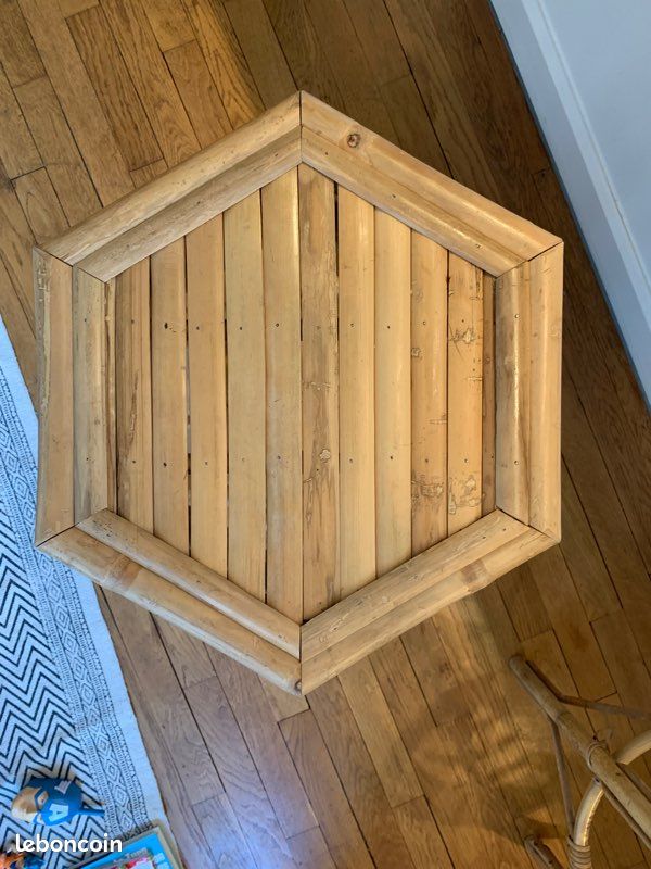 Vends tabouret en bambou (image 1)