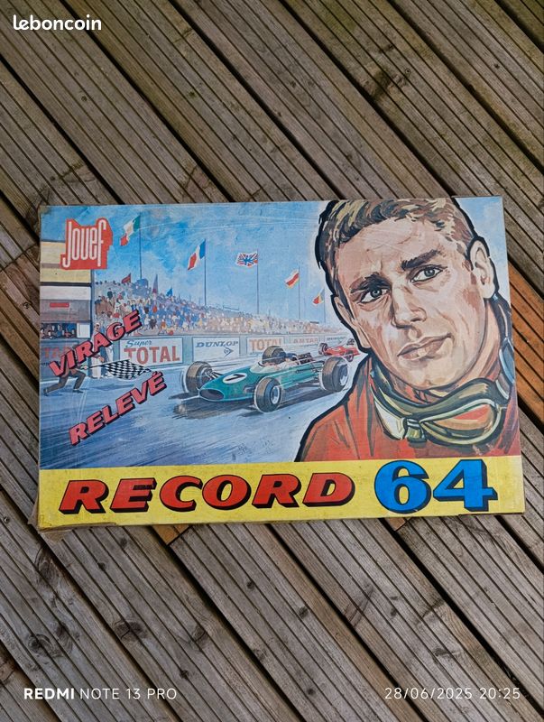 CIRCUIT ELECTRIQUE JOUEF Record 64 Voiture Ford GT Baby Junior France