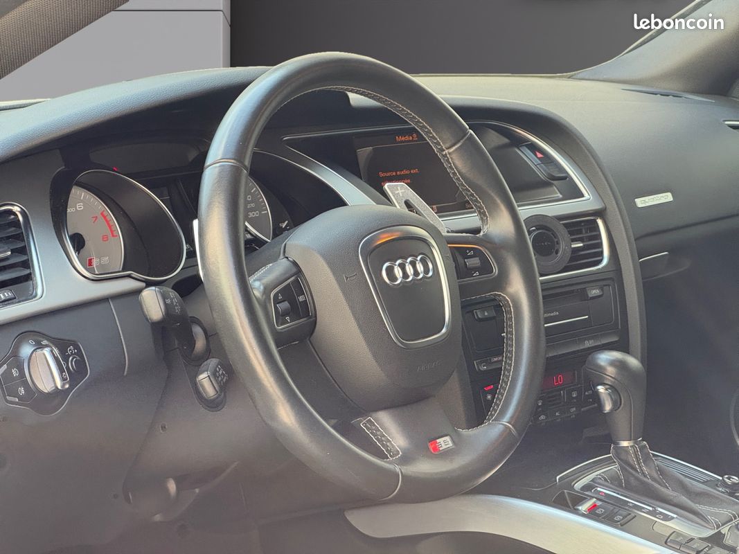 AUDI S5 SPORTBACK 3.0TFSI V6 QUATTRO S-TRONIC TRÈS BEL ÉTAT ORIGINE FRANCE 333Ch Garantie 12 mois (image 13)