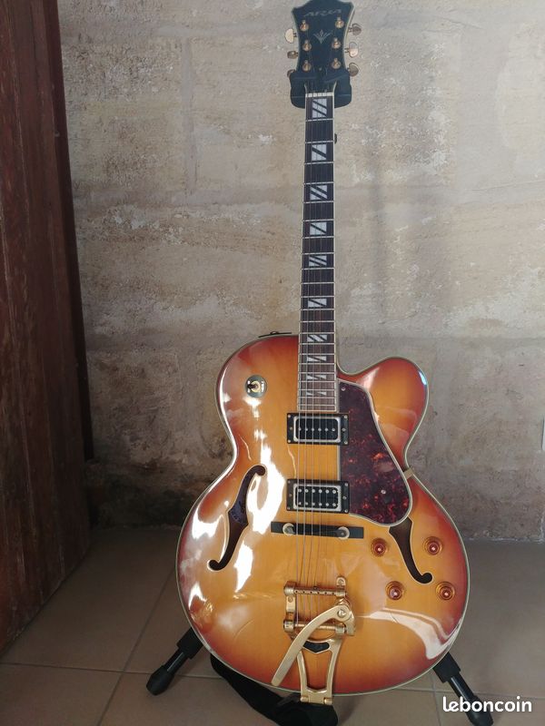 Guitare Aria Pro 2 FA 70 Duesenberg hollowbody (image 1)