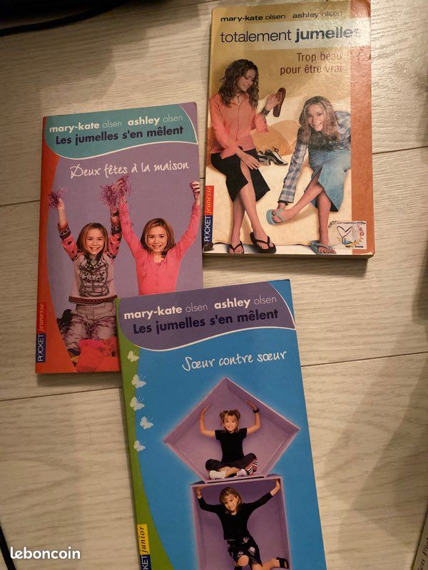 LOT 3 livres, les jumelles s’en mêlent, mary-kate et ashley olsen (image 1)