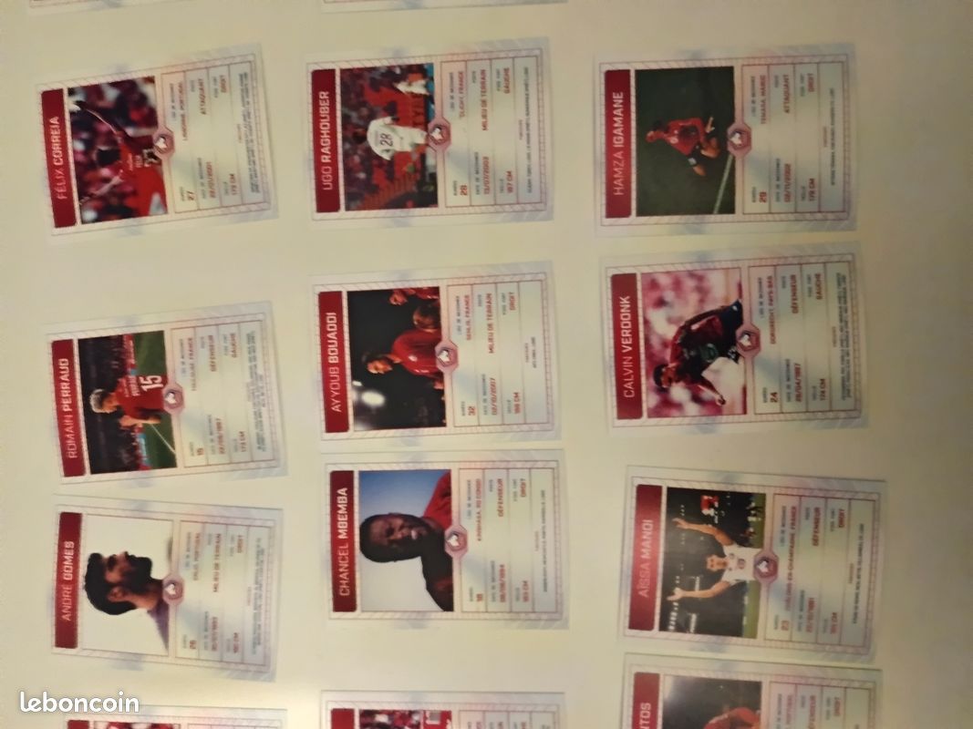 Lot De Chipz Foot Topps - LOSC Lille Ligue 1 (équipe Mention Saint-Étienne ?)