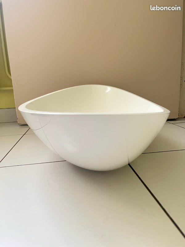 Vend vasque salle de bain ovale Leroy Merlin (image 2)