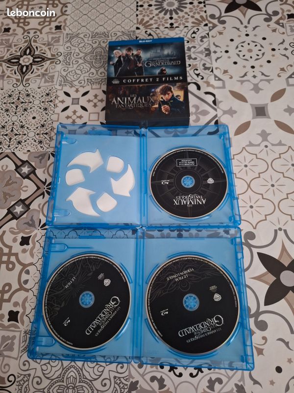 Coffret blu ray animaux fantastique (image 2)
