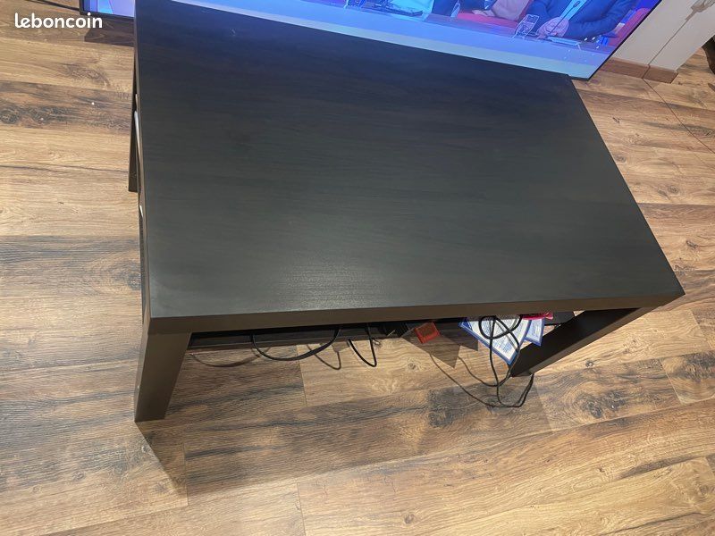 Table salon bois brun (image 1)