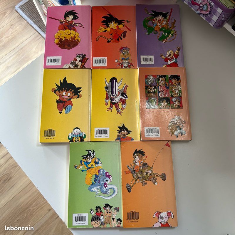 Lot 8 livres dragonball pastel glénat collection (image 6)