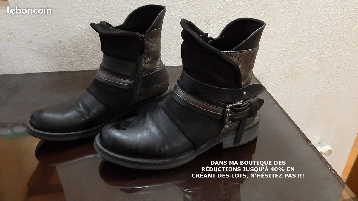 Bottines Rieker - Pointure 38/ 39 - Bon état (image 1)
