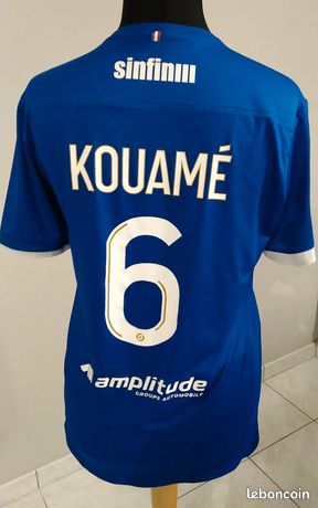 Maillot De Foot ESTAC Troyes Domicile – Le Coq Sportif – Neuf Avec étiquettes