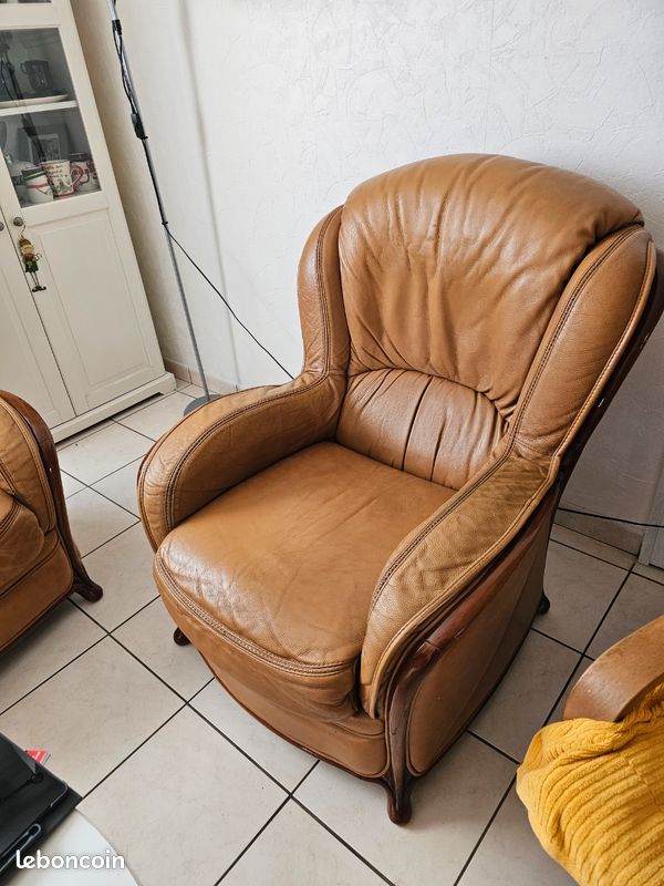 Canapé cuir (image 2)