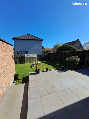 Maison mitoyenne 90m² avec jardins et garage