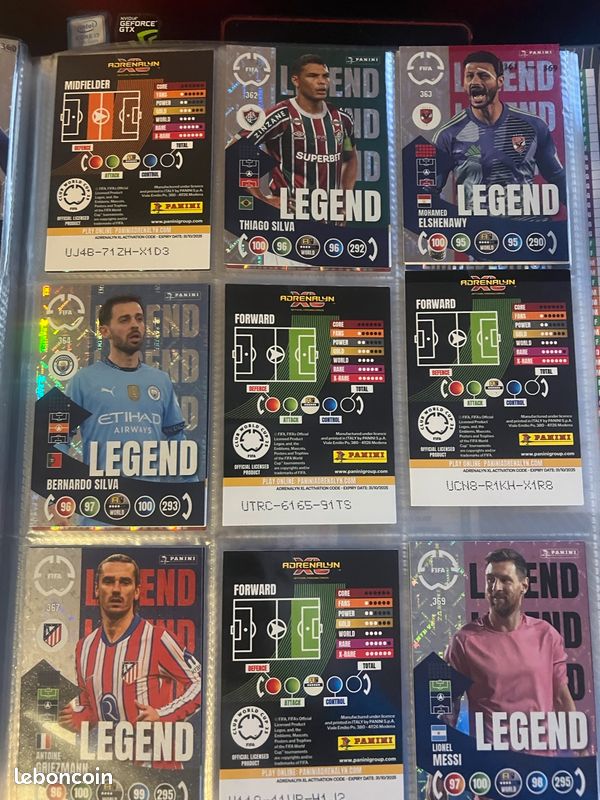 Panini adrenalyn xl fifa club world cup 2025 – collection à 90 % complète (image 3)