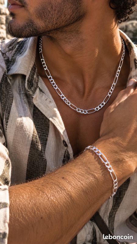 Ensemble Cabana Figaro en argent 925 (image 1)