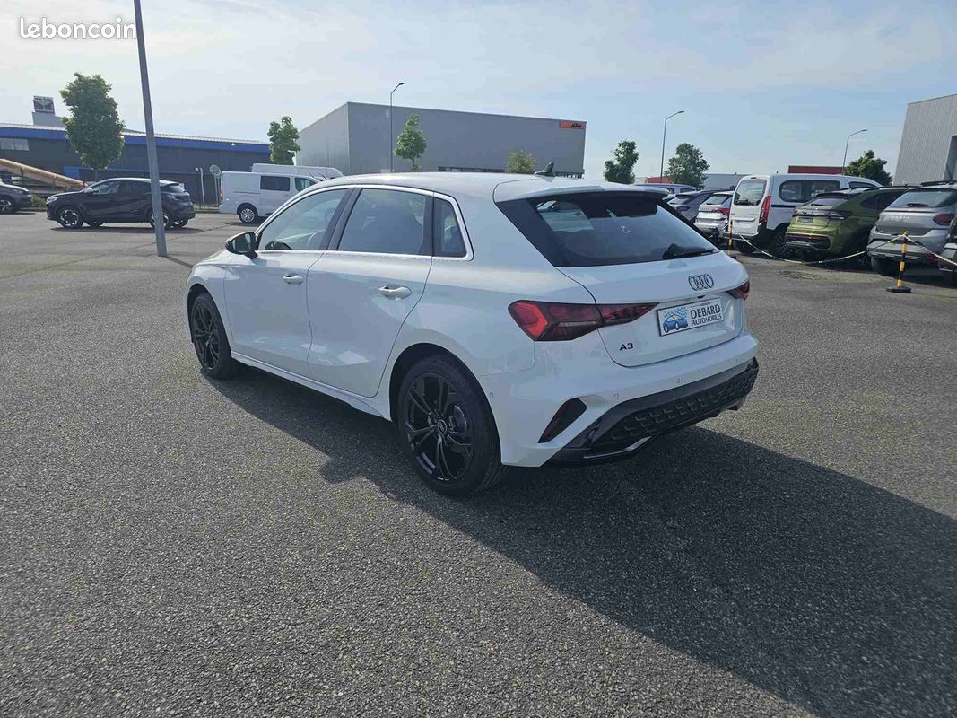 Audi A3 SPORTBACK 2.0 TDI 150CH S LINE S TRONIC 7 (image 3)
