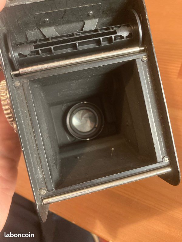 Appareil Photo Semflex Avec Objectif Berthiot Anastigmat 75mm F/3.5 - Très Bon état