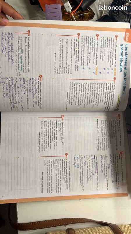 Grevisse Cahier de grammaire 2de-1re – Français – Bac (image 3)