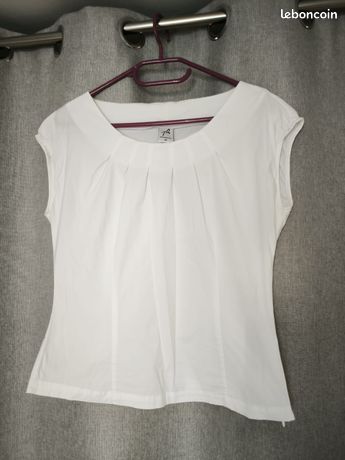Top/Tunique Jacqueline Riu Noir Dentelle Transparente - Taille M (38/40) - Occasion Très Bon état - Livraison Offerte Possible