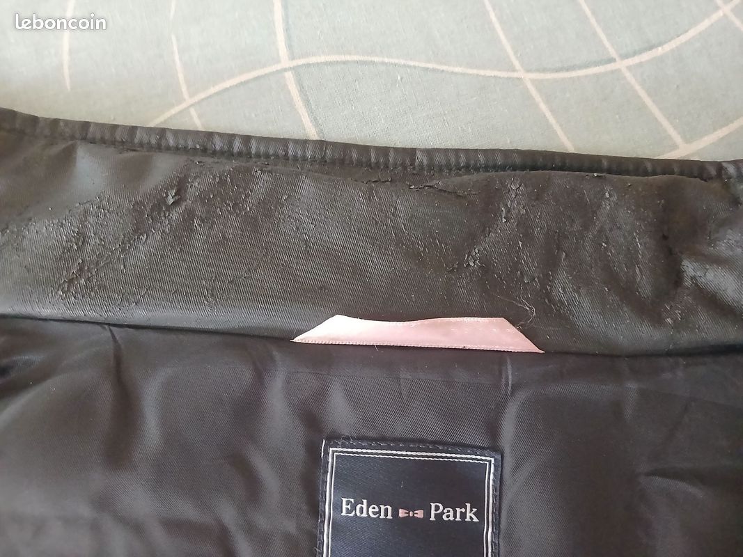 Veste longue simili cuir Eden Park, Taille XXL (image 10)