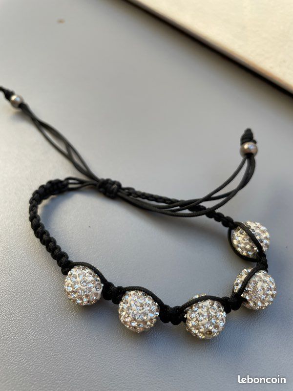 Bracelets boules pailletés (image 2)