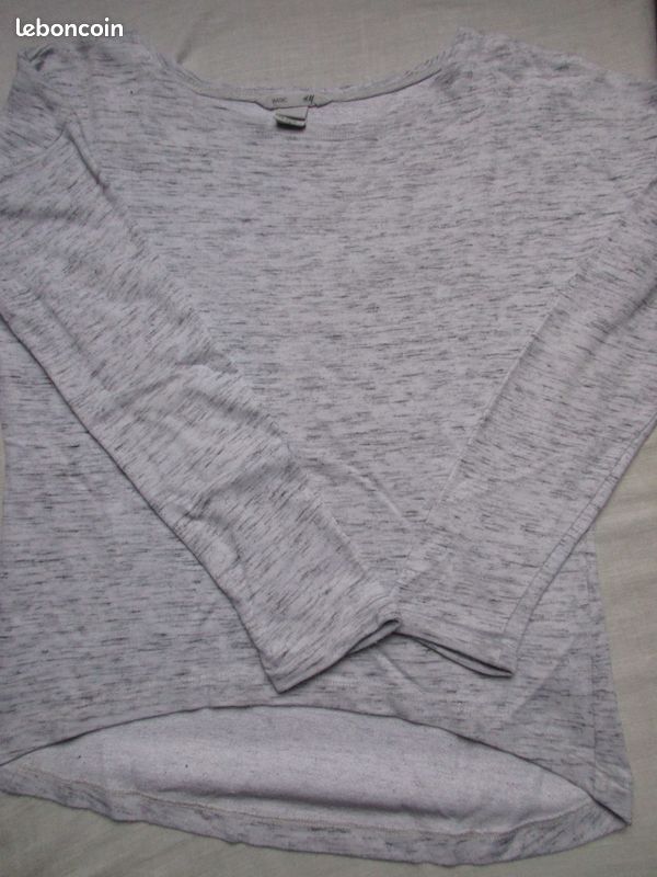 Sweat gris, 12 ans (image 1)