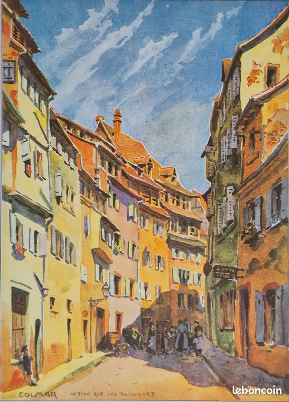 Livre COLMAR EN FRANCE 110 Aquarelles, Dessins, Eaux-Fortes par HANSI - Etat comme NEUF ( Carlos Fischer Alsace Alsatia ) (image 10)