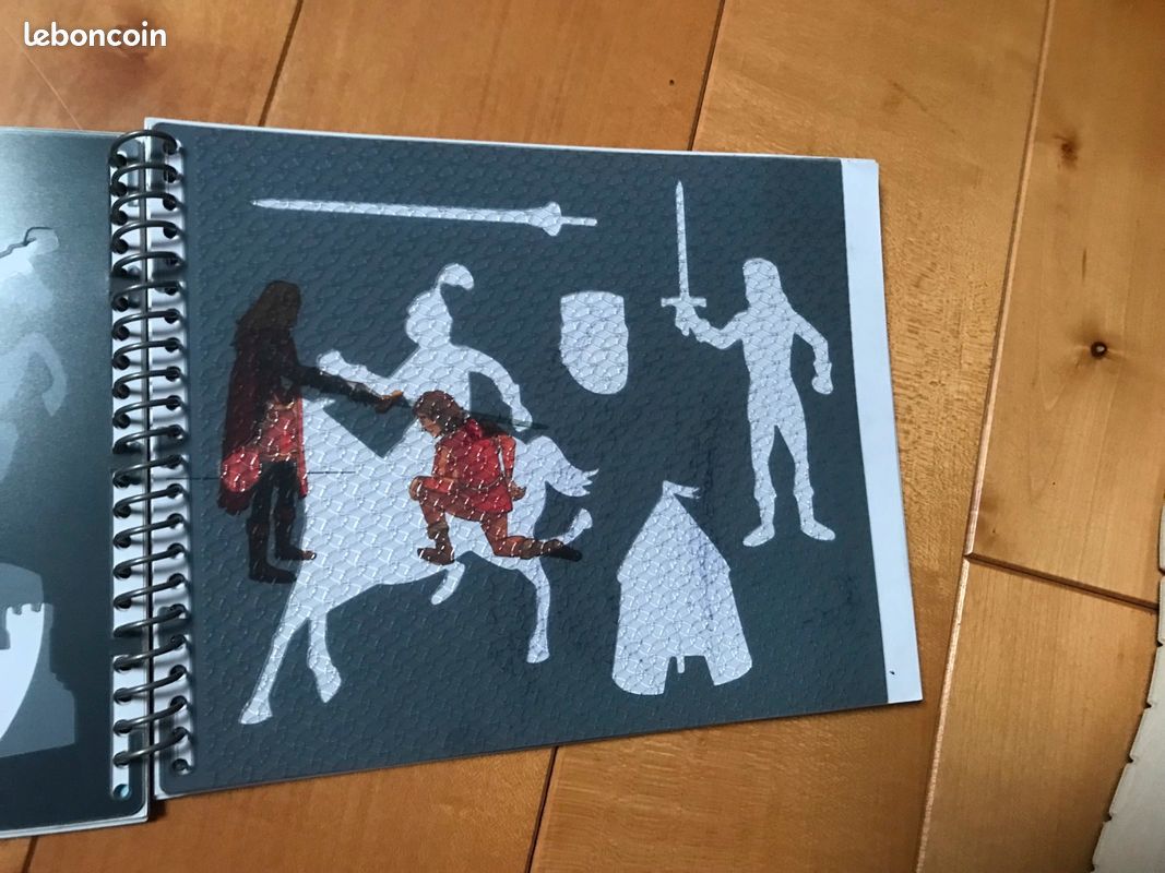 Carnet de dessin à spirale, collection Tom Lagomme: tout pour dessiner les chevaliers (image 4)