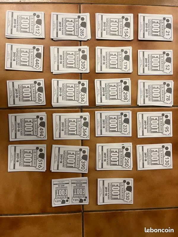Cartes Panini "Ligue 1 2017/18" (image 2)