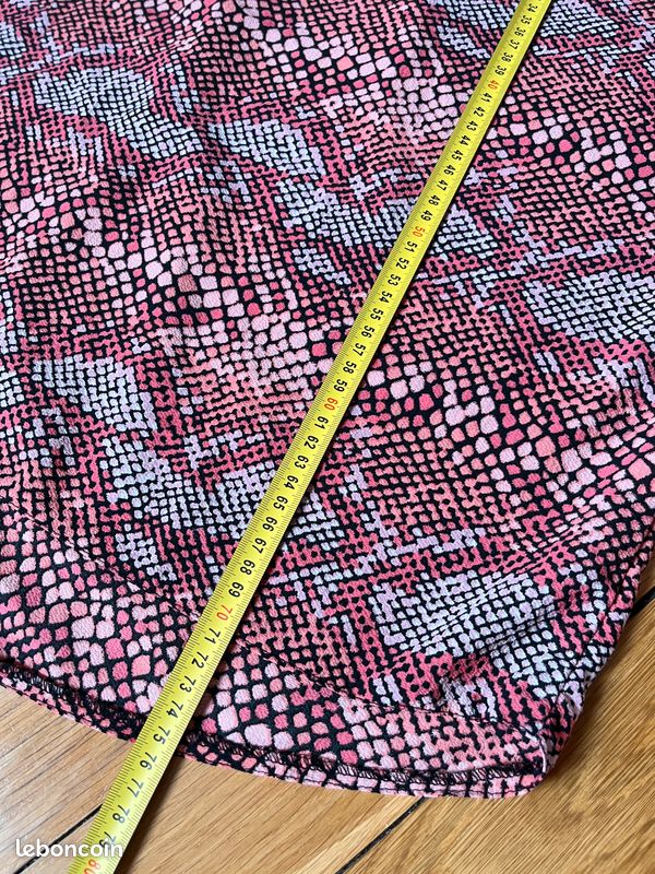 Très joli haut/chemise rose Msmode taille 48 (image 9)