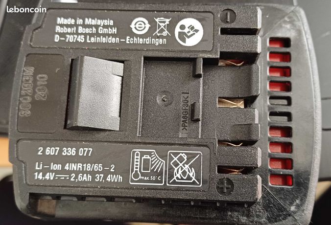 Chargeur BOSCH AL1820CV 14,4V et 18V li-ion