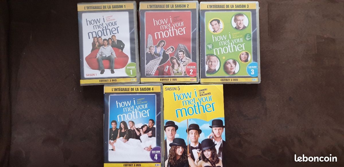 Saisons 1 à 5 How I met your mother NEUF (image 1)