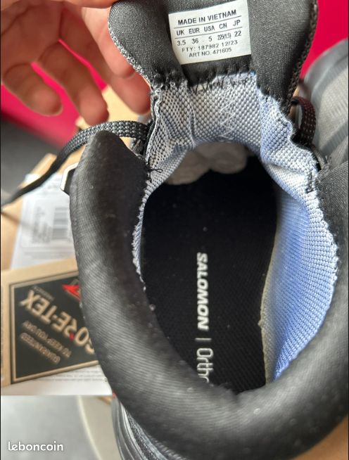Chaussures femme Salomon Gore-tex (image 4)