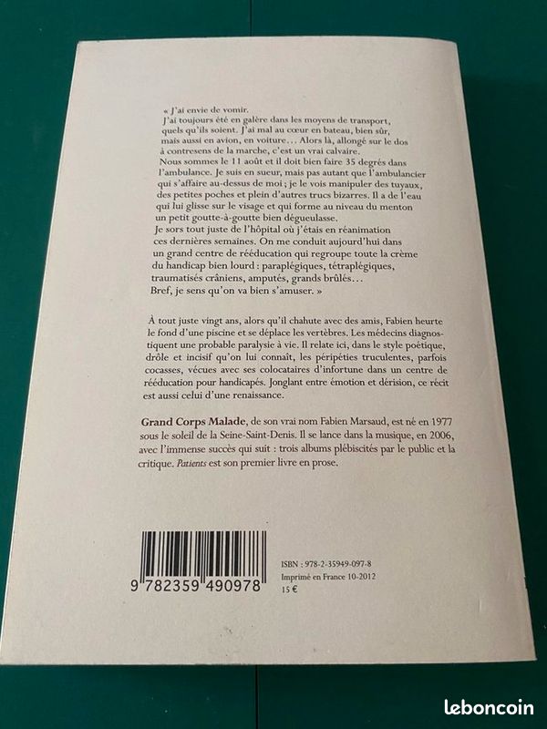 Grand Corps Malade Patients (image 2)