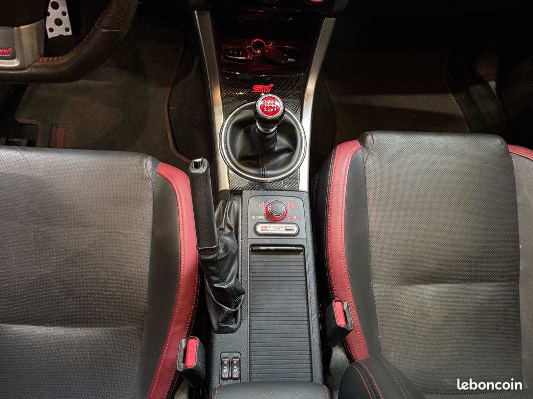 SUBARU WRX STI Boxer Essence 2.5T 300 S Club Aileron SUIVI SUBARU/ TOIT OUVRANT/ GARANTIE 12MOIS / ORIGINE FRANCE (image 12)