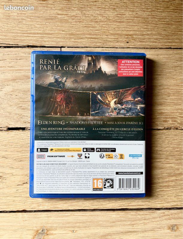 Elden Ring: Shadow of the Erdtree Edition Collector PS5 Neuf sous blister - Jeux vidéo Elden Ring: Shadow of the Erdtree Edition Collector PS5 Neuf sous blister - Jeux vidéo