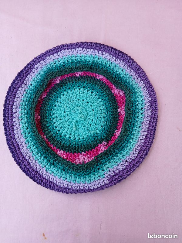 Béret enfant multicolore (image 8)