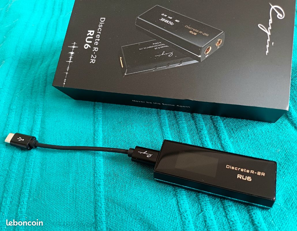 Dongle DAC Cayin RU6 R-2R neuf (image 5)