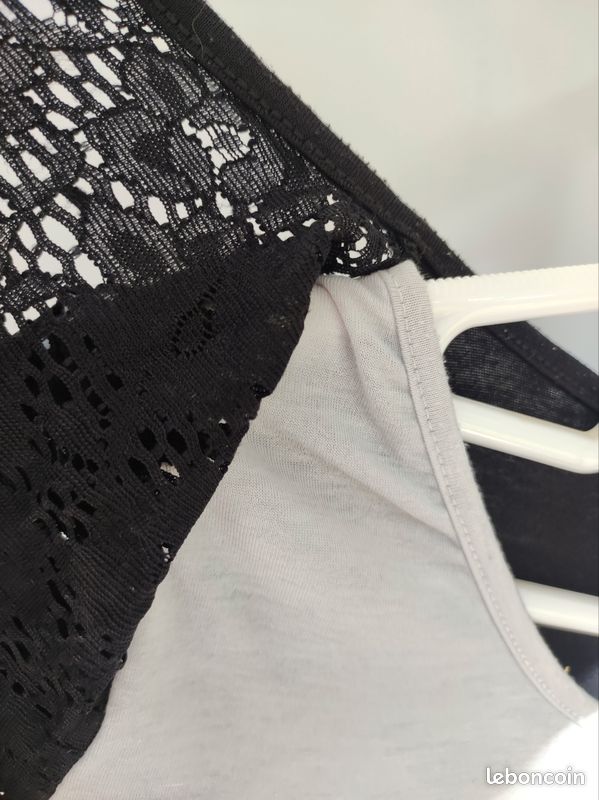 Tee shirt avec faux gilet (image 5)