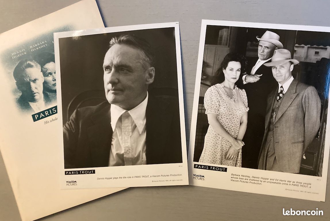 Denis Hopper : Dossier De Presse : Paris Trout, de Stephen Gyllenhaal avec D.H. (avec 3 photos N&B, 25x20 cm, 15 feuillets, texte en anglais & 1 carton recto-verso, 21x28 cm) & Le Mag Libération d (image 2)