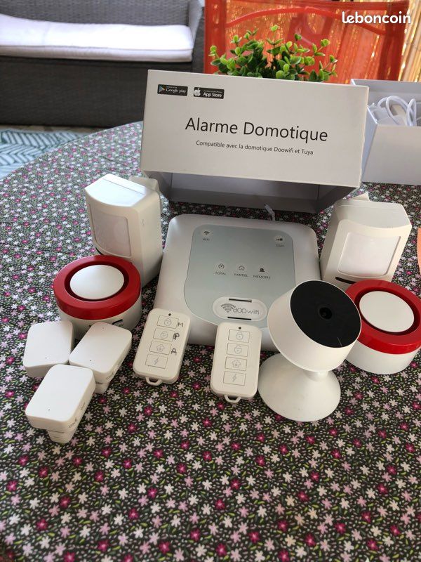 Alarme - Kit alarme sans fil pour maison, commerce, local et entrepôt