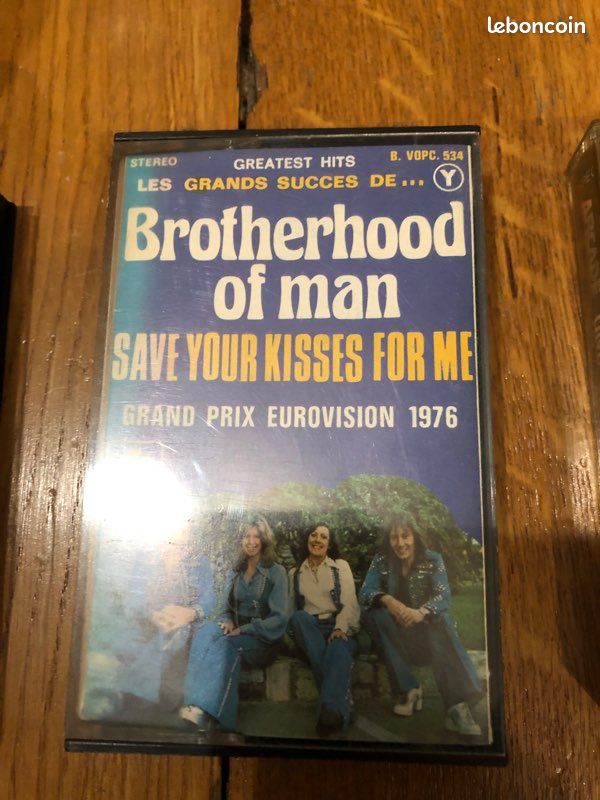 Cassette audio k7 brotherhood of man save your kisses for me (image 1)