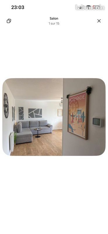 Appartement 2 pièces 47 m² · à Ouistreham · 47 m² · 850 €/mois