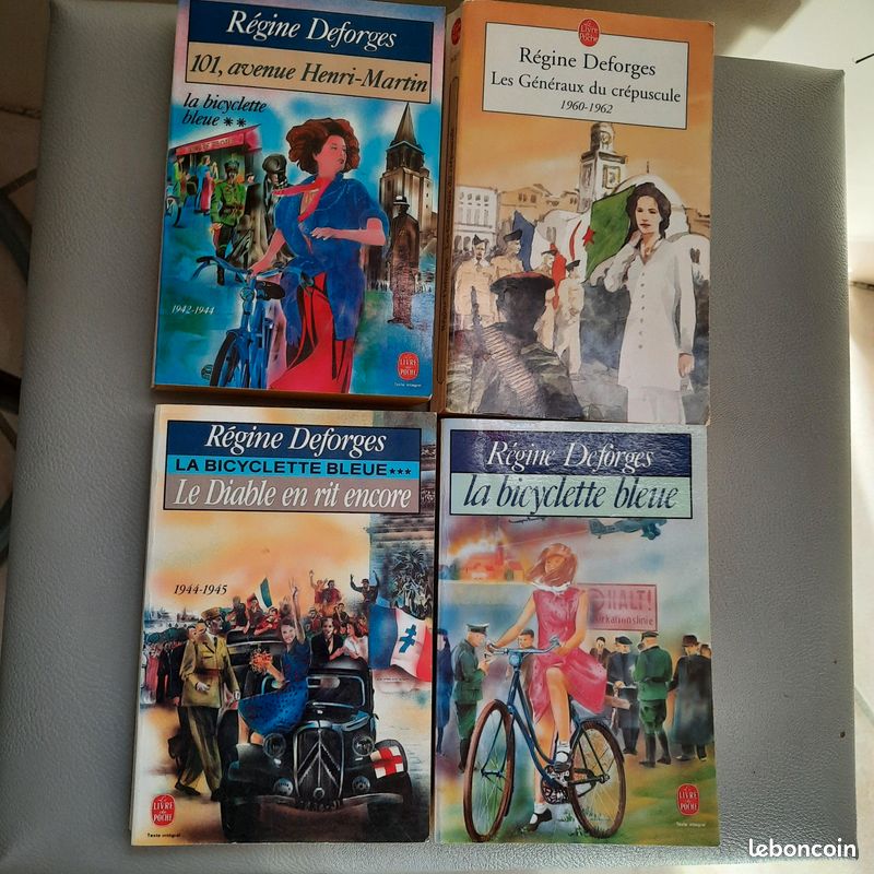 Lot de 4 livres de regine deforges (image 1)