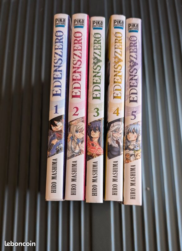 Lot 5 tomes du manga EDEN ZERO (image 1)