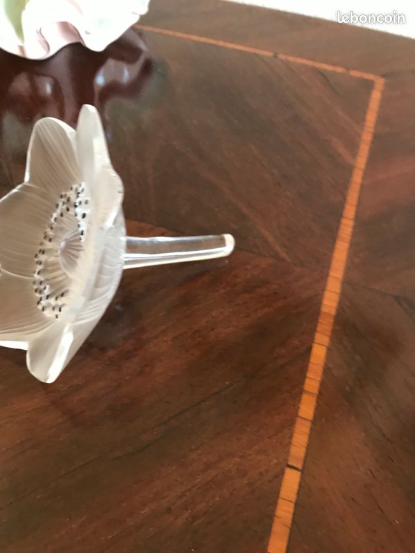 Anémone en cristal de Lalique authentique (image 3)