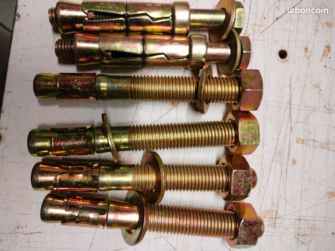 6 Chevilles métalliques à expansion (image 1)