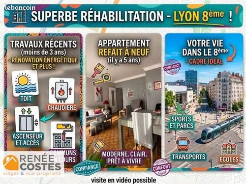 Appartement 3 pièces 71 m² · à Lyon · 71 m² · 95 825 €
