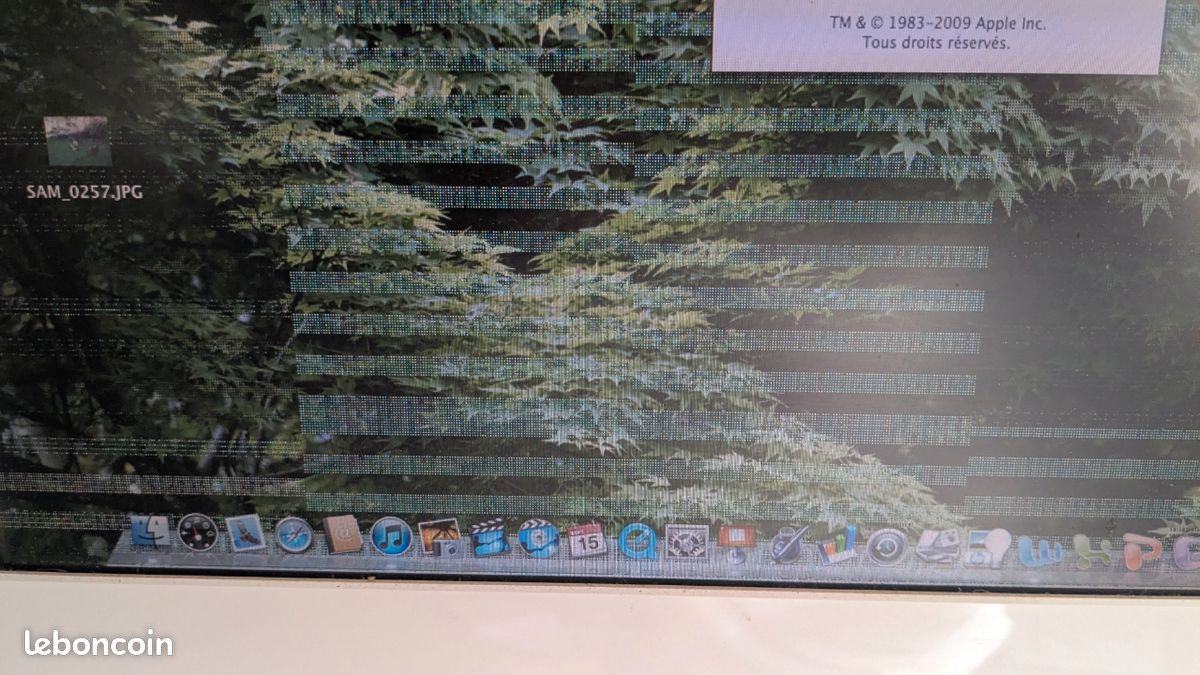 IMac G5 blanc 2 GHz PowerPC – 2 Go – Mac OS X 10.5.8 (image 4)