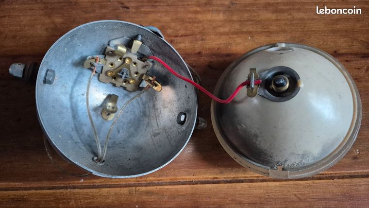 Phare Arrière De Vélo Vintage CIBIE 6V 3W - Ancien Modèle Français En