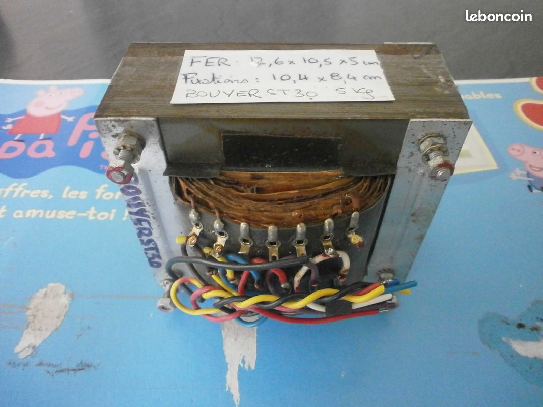 Transformateur De Sortie 90W Pour Ampli HIFI Bouyer AS30 - Pièce Détachée D'occasion