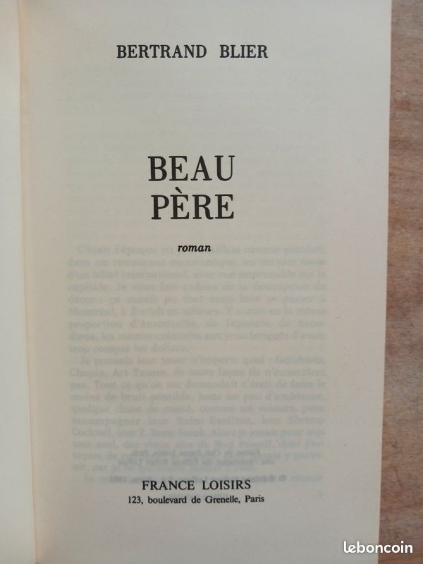 Bertrand Blier - Beau-père (image 2)