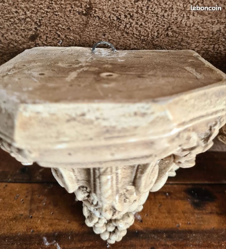 Mignonnes Pair d'Anges Console/Corniche en plâtre (image 3)